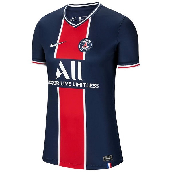 Camiseta Paris Saint Germain 1ª Mujer 2020-2021 Azul